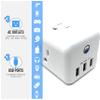 Cruise Approved Power Strip Non Surge Protector for Cruise Ship Multi Plug, 6 Outlets, 3 USB & 3 AC Outlet for Carnival, Celebrity, Princess, Norwegian & Major Lines in 2026 & 2027 view 4