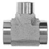 Hydraulic Tee 1 Female ORB Steel 6660-16-16-16 view 2