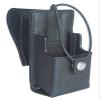 Cut-Rate Batteries Leather Carry Case for Motorola HNN4538 Two Way Radio - with Swivel Belt Loop (Full Display) view 2