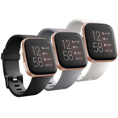 Baaletc Compatible Fitbit Versa 2/Versa/Versa Lite/Special Edition Bands Sport Strap Silicone Material Strap Bands for Fitbit Versa 2 Smart Fitness Watch