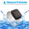 Bands Compatible with Fitbit Versa 2 / Versa Lite SE/Versa Smart Watch Breathable Replacement Sport Strap Band for Women Man Small Large view 4
