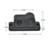 2 in 1 CCD LED Backup Camera,Reverse Camera with Backup Radar System,Adjustable Angle for Parking Sensors Car Rear View Camera Universal for Pickup,Truck,Car,Perfect Angle Night Vision Waterproof view 2