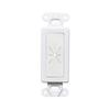 Best 5pcs Decorator Wall Plate Insert with Flexible Opening White view 1