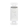 Best 5pcs Decorator Wall Plate Insert with Flexible Opening White view 2