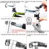 Alomejor Bike Tube Cutter,Precision Alloy Steel Construction,Bicycle Fork Cutter,1.65 inch Capacity for Mechanics DIY Enthusiasts Handlebar Repair seat Post Adjustment Frame Maintenance view 3