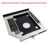 2nd HDD SSD Hard Drive Optical Frame Caddy Tray for Lenovo ThinkPad E540 E531 only with Bezel Front Panel Faceplate Metal Bracket Holder view 2