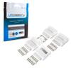 Litcessory 6-Pin to Cut-End Connector for Philips Hue/WiZ Lightstrip (4 Pack, White - Standard 6-PIN V3 / WiZ Lightstrip) view 1