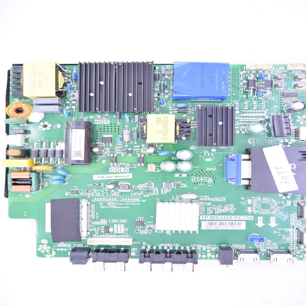 Shopelectronicz W50 TP.MS3458.PC758 Main Video Board for Sceptre 7098 TV
