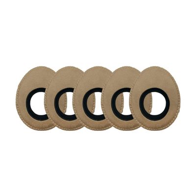 OPENMOON Oval Large Viewfinder Eyecushion for Alexa Mini Amira Cameras (Ultrasuede /5packs) (Khaki)