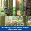 Bingfu 4G LTE Cellular Trail Camera Antenna 8dBi RP-SMA Male Antenna (2-Pack) Compatible with Spypoint Link Micro Solar EVO Link S Dark Wildlife Hunting Game Cam Outdoor Mobile Security Camera view 4