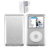 Clear Hard Snap-on Case Cover for Apple iPod Classic 6th 7th 80GB, 120GB Thin 160GB Released on 2009 + Screen Protector(10.5mm Thickness Thin Version) view 1