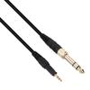 160CM Headphone Extension Cords, 6.5 to 3.5mm Plug Detachable Earphone Audio Cable for M50x/M40x/M70x view 1
