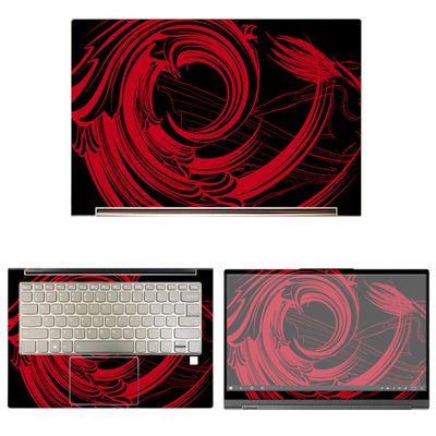 Decalrus - Protective Decal Abstract Rose Skin Sticker for Lenovo Yoga C940 (14" Screen) case Cover wrap LEyoga14_C940-91