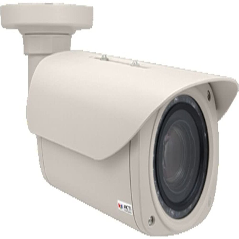 ACTi B412 3MP Video Analytics Zoom Bullet Camera with SLLS, 10x Zoom Lens, 1080p/60fps, 2D+3D DNR, Built-in Microphone, MicroSDHC/MicroSDXC, High PoE/DC12V, IP67, IK10, DI/DO, Built-in Analytics