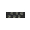 Panduit Opticom LC Fiber Adapter Panel, OM1, 6 LC Duplex Adapters, Ivory with Zirconia Split Sleeves view 1
