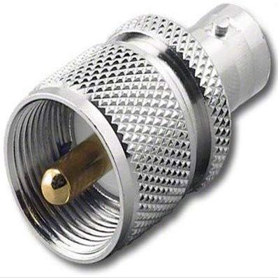 Pan Pacific RFA-8312 BNC-Female to UHF-Male PL-259 Coaxial Adapter