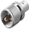Pan Pacific RFA-8312 BNC-Female to UHF-Male PL-259 Coaxial Adapter view 1