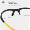 PapaViva 1 Pair Replacement Ear Socks for Oakley Quarter Jacket - Yellow view 3