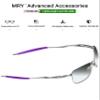 Mryok Replacement Earsocks for Oakley Crosshair 1.0 Sunglass - Purple view 3