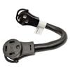 Parkworld 61087 Welder Adapter Cord 14-50P to 14-60R, NEMA 14-50P RV 50A Male to NEMA 14-60R Welding Female, 50AMP, 1.5FT view 1