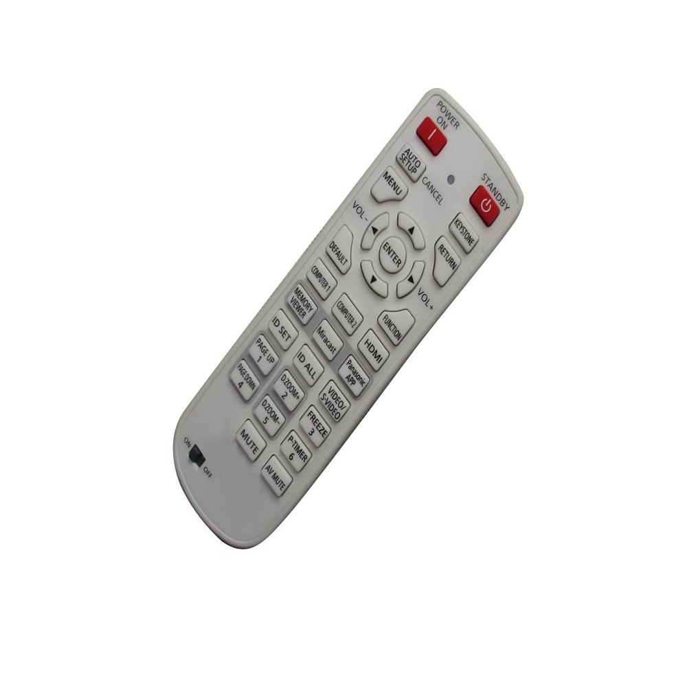 HCDZ Replacement Remote Control for Panasonic N2QAYA000068 PT-VW345NZU PT-VW345N PT-VW345NU PT-VW345NZ XGA WXGA Conference Room 3LCD Projector