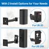 Angle Adjustable Speaker Mount for Bose Speaker Wall Mounts - Wall & Ceiling Mount for Bose UB-20 Series II, SoundTouch, CineMate, Lifestyle, Acoustimass, Cube Surround Sound Speakers Bracket, Black view 2