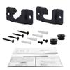 Seayoo 1 Pair of Black Wall Mount Bracket AH96-03064A for Samsung Soundbar HWH750 HW-H750 HW-H450 HW-J355 HWH751 HW-H751 HWJM25 HW-JM25 HWJM45C HW-JM45C HW-JM45C/ZA Soundbar Wall Hooks view 1