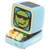 Divoom Ditoo Pro Retro Pixel Art Game Bluetooth Speaker with 16X16 LED App Controlled Front Screen (Blue) view 1