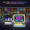 Divoom Ditoo Pro Retro Pixel Art Game Bluetooth Speaker with 16X16 LED App Controlled Front Screen (Blue) view 4