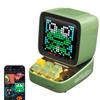 Divoom Ditoo Pro Retro Pixel Art Game Bluetooth Speaker with 16X16 LED App Controlled Front Screen (Green) view 1