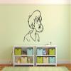 Shaggy Rogers and Friends Children Cartoon Wall Sticker Art Decal for Girls Boys Room Bedroom Nursery Kindergarten House Fun Home Decor Stickers Wall Art Vinyl Decoration Size (40x35 inch) view 2