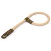 MegaGear Leather & Cotton Camera Wrist Strap - Secure Hand Grip, Adjustable Anti-Drop Hand Strap Compatible with Canon Nikon Sony DSLR SLR Cameras, Khaki Green view 4