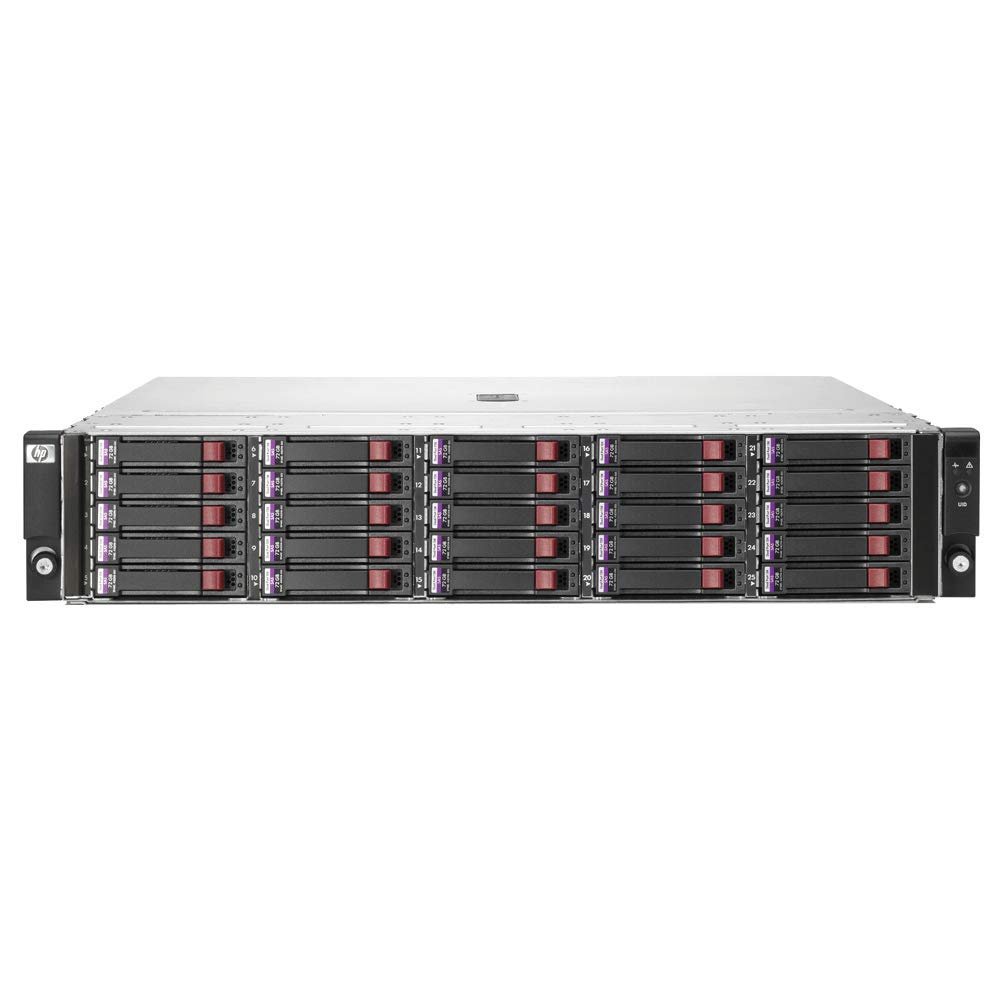 HPE AJ941A Storage Works D2700 Disk Enclosure only - No HDD's Included (Renewed)