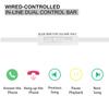 Earbud Headphones with Remote & Microphone, in Ear Earphone Stereo Sound Noise Isolating Tangle Free for Smartphones, Laptops, MP3/MP4, Gamer, Walkman(Classic White) 3 Pack view 4