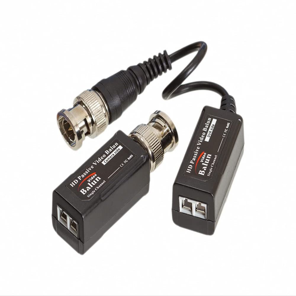 Triplett GEM 5MP High Performance BNC to Screw Terminal Video Balun (HDB-VSTPT2)