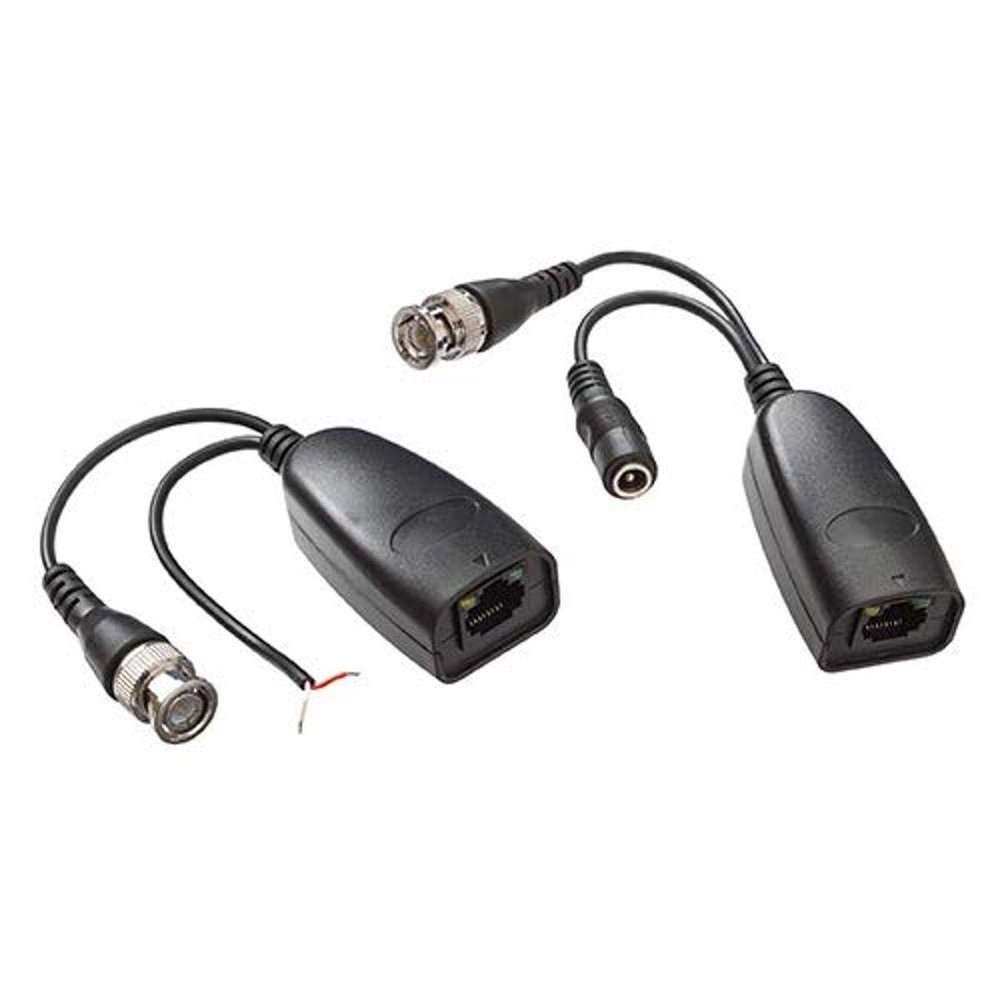Triplett Gem 5Mp High Performance Video/Power Balun - transmits Cat5 or Higher, 1 Pair (HDB-PVCRJ45PT2)