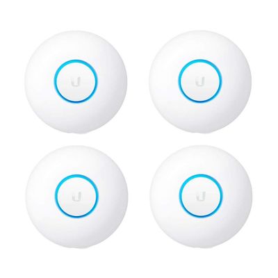 UniFi nanoHD UAP-nanoHD-US Compact Dual Band Wave2 Enterprise Wi-Fi 4x4 MIMO 1730 Mbps (4-Pack)