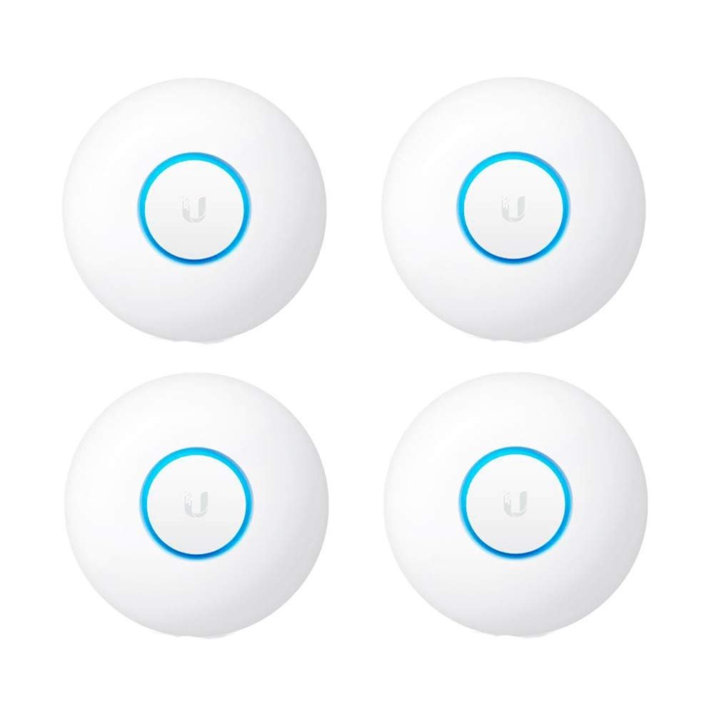 UniFi nanoHD UAP-nanoHD-US Compact Dual Band Wave2 Enterprise Wi-Fi 4x4 MIMO 1730 Mbps (4-Pack)