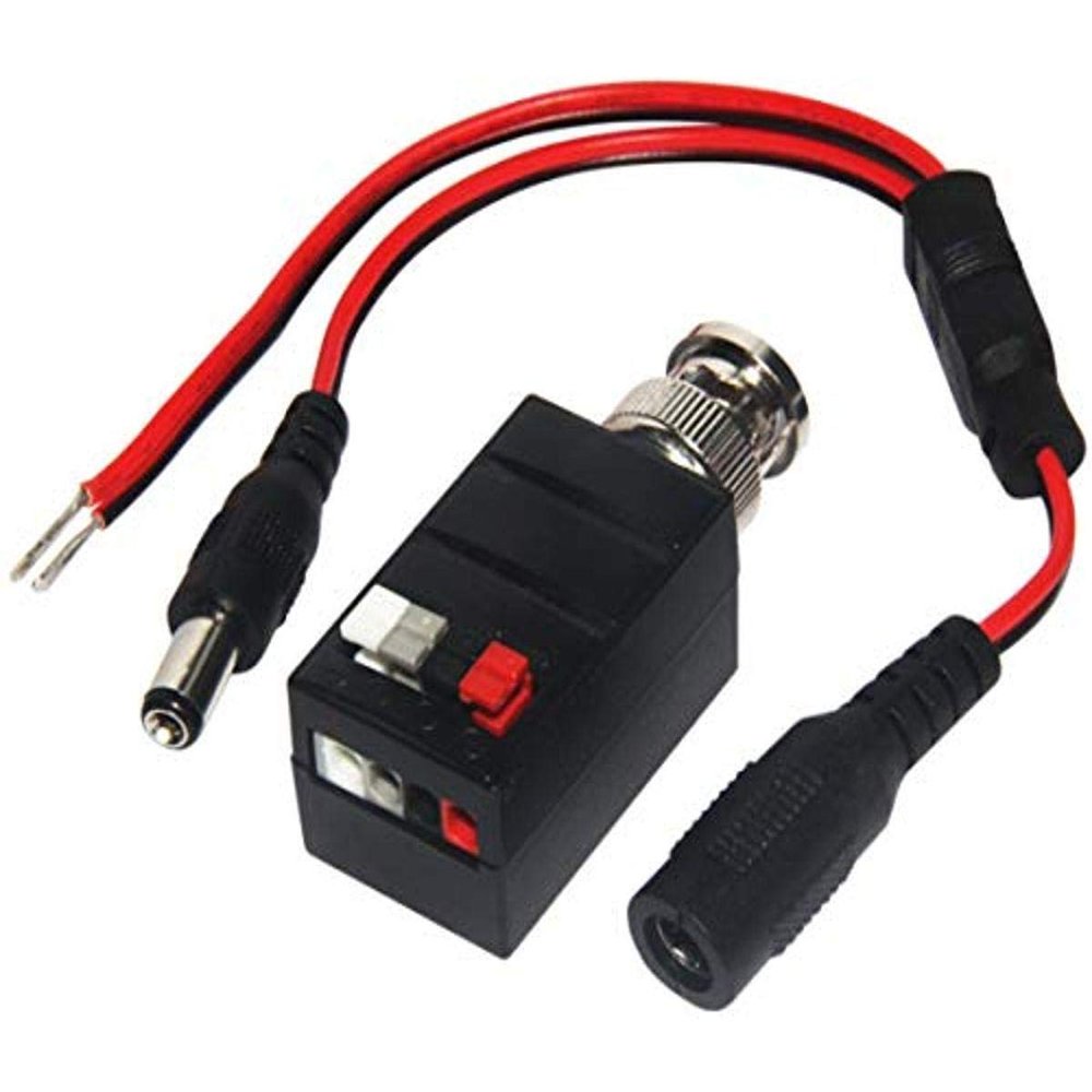 Triplett GEM 2MP High Performance Active Video Balun for CAT5 UTP or Higher, 1 Pair (HDB-AART)