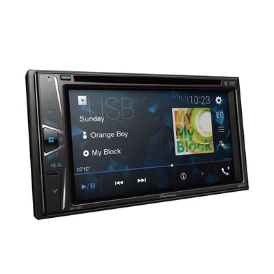 Pioneer AVH-120BT 6.2 Inch Double Din DVD/MP3/CD Player with Touchscreen Bluetooth.