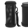 Geekria Pendant Speaker Case Cover, Compatible with JBL FLIP 5 Case, Protective Waterproof Soft Skin, Replacement Bluetooth Speakers Travel Carrying Case with Keychain Hook (Black) view 1