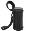 Geekria Pendant Speaker Case Cover, Compatible with JBL FLIP 5 Case, Protective Waterproof Soft Skin, Replacement Bluetooth Speakers Travel Carrying Case with Keychain Hook (Black) view 2