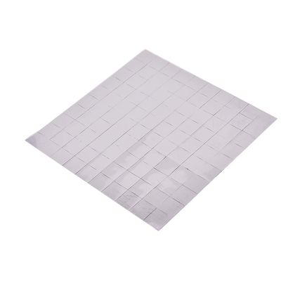 SOFIALXC Silicone Pad Gpu CPU Thermal Pads Cooler Conductive Heatsink Gray 20x20mm Double Sided Viscous 100pc-Thickness 3mm