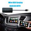 KUNFINE Wired USB CarPlay Android Auto Dongle for Car Android Stereo/SIRI Voice Control/Google Map/Waze Map view 2