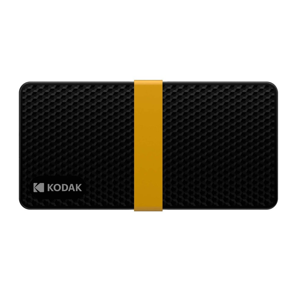 Kodak Portable SSD X200 1TB with USB-C 3.1 Gen 2 (10 Gbps)