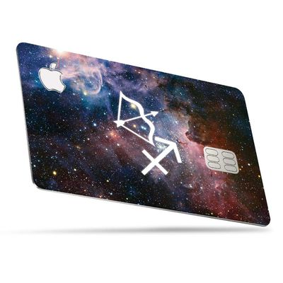 MightySkins Skin for Apple Card - Sagittarius | Protective, Durable, and Unique Vinyl Decal Wrap Cover | Easy to Apply, Remove, and Change Styles | Made in The USA