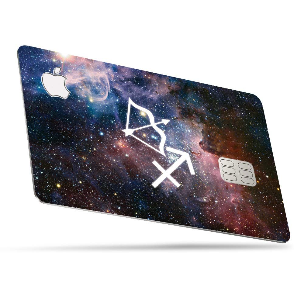 MightySkins Skin for Apple Card - Sagittarius | Protective, Durable, and Unique Vinyl Decal Wrap Cover | Easy to Apply, Remove, and Change Styles | Made in The USA