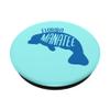 Florida Manatee Souvenir Sea Cow Gift Idea PopSockets PopGrip: Swappable Grip for Phones & Tablets view 2