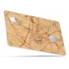 MightySkins Skin for Apple Card - Amber Marble | Protective, Durable, and Unique Vinyl Decal Wrap Cover | Easy to Apply, Remove, and Change Styles | Made in The USA view 1