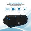 Altec Lansing LifeJacket Mini - Waterproof Bluetooth Speaker with Lights, Portable Wireless Speaker for Pool, Beach, Hiking, Sports, Camping, 16 Hour Playtime, Floats in Water view 4